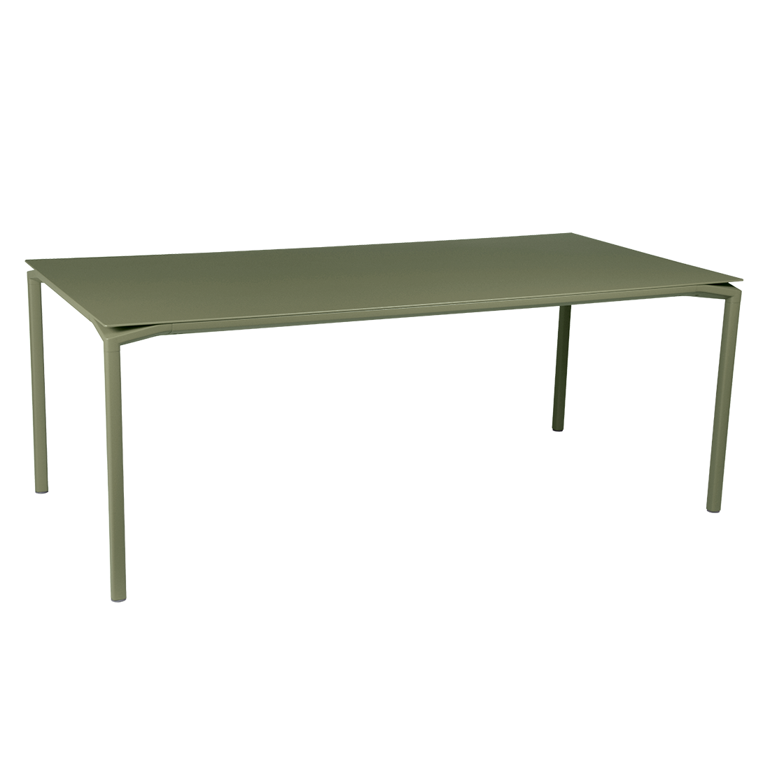 Table Rectangulaire 195 x 95 cm Calvi en Aluminium