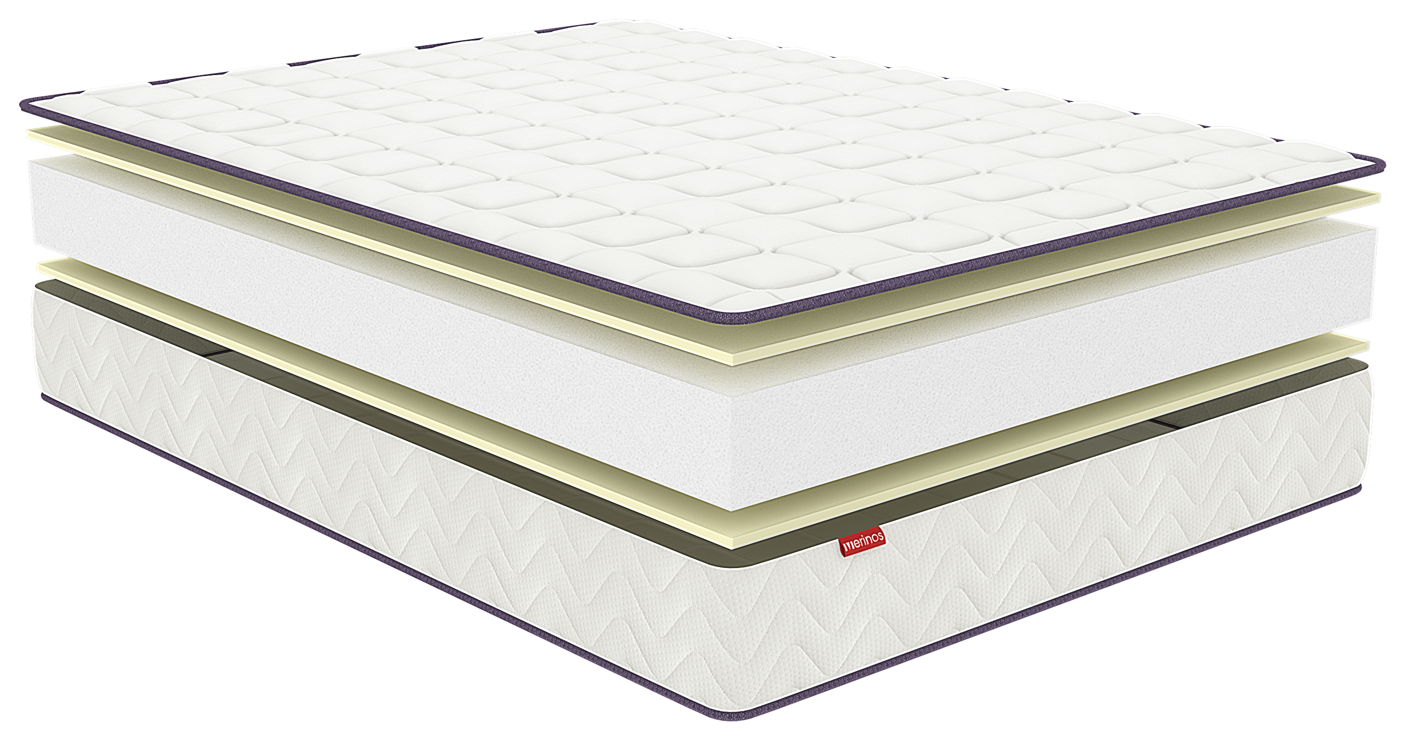 Matelas mousse 19 cm Cool Morning MERINOS Camif