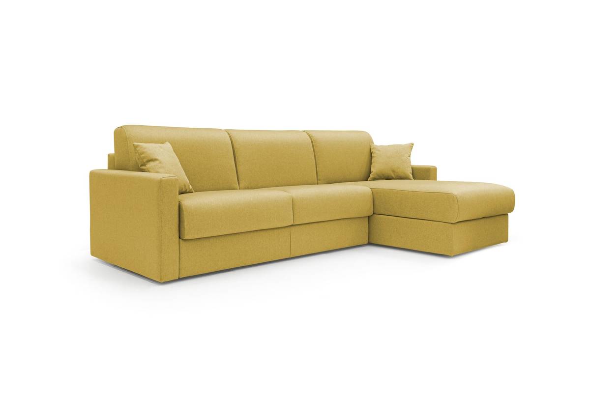 Canapé d'angle convertible et réversible tissu déhoussable Aubin Canapé d'angle convertible et réversible tissu déhoussable Aubin