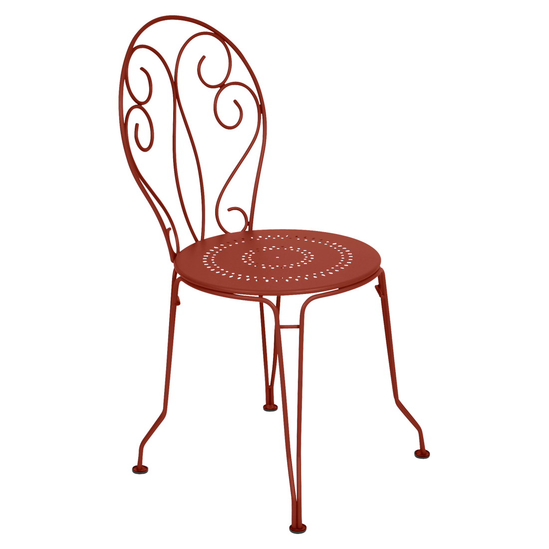 Lot de 2 Chaises Empilables Montmartre en Acier