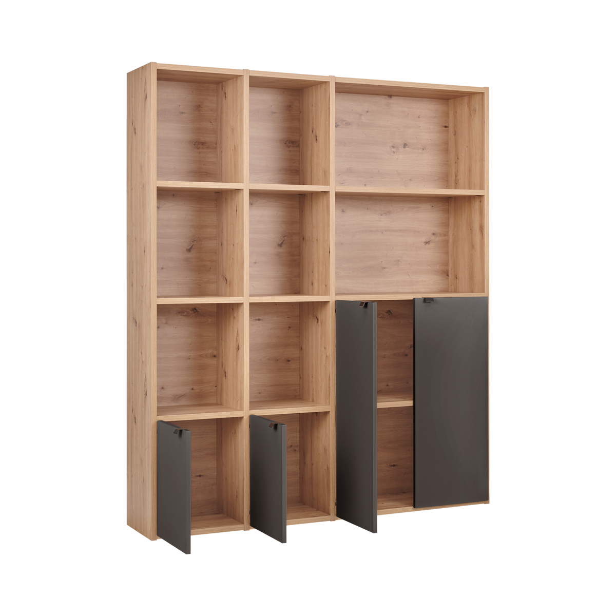 Bibliothèque 4 portes moyenne version Marlone Bibliothèque 4 portes moyenne version Marlone