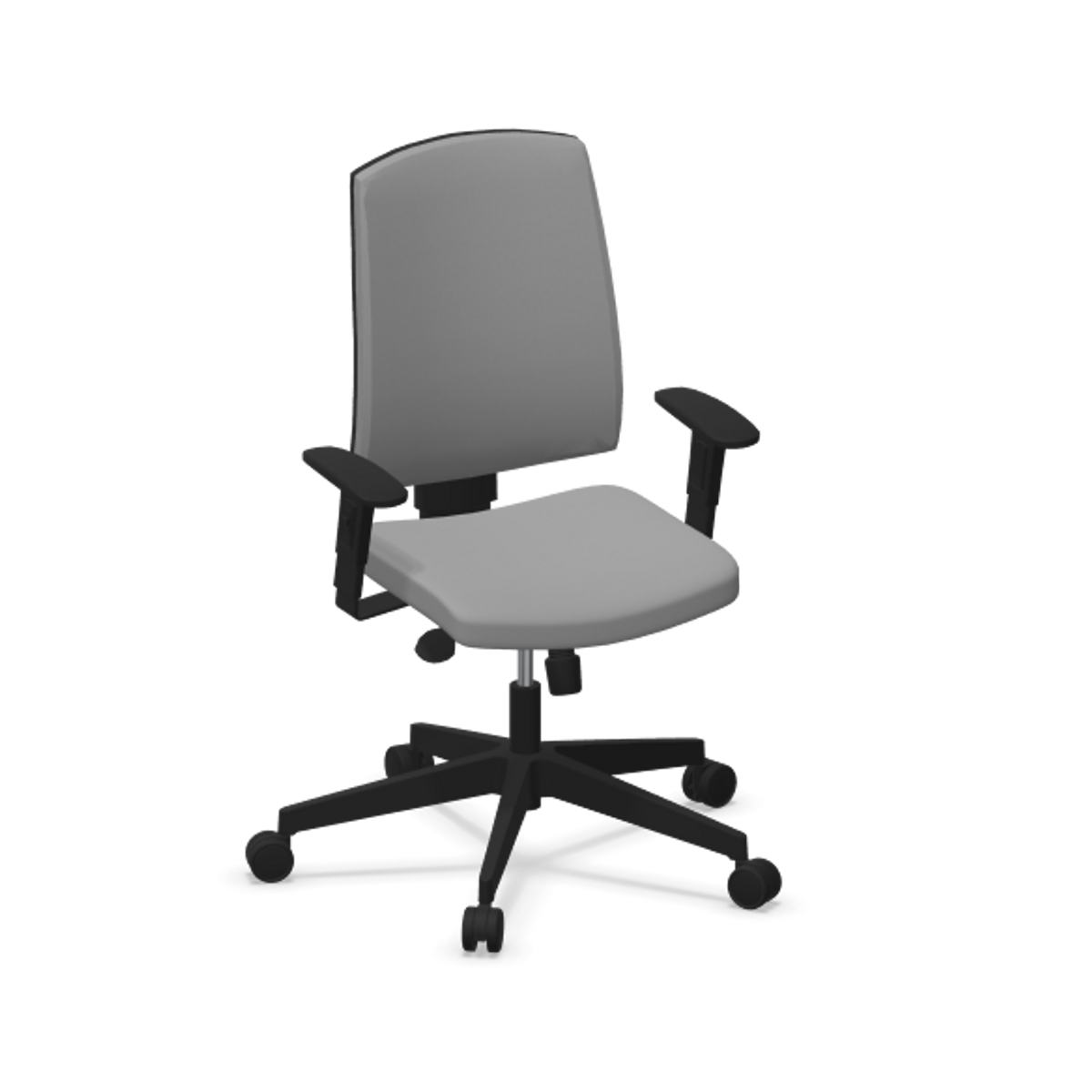 Fauteuil de bureau dossier capitonné et accoudoirs réglables Raya 23S Fauteuil de bureau dossier capitonné et accoudoirs réglables Raya 23S