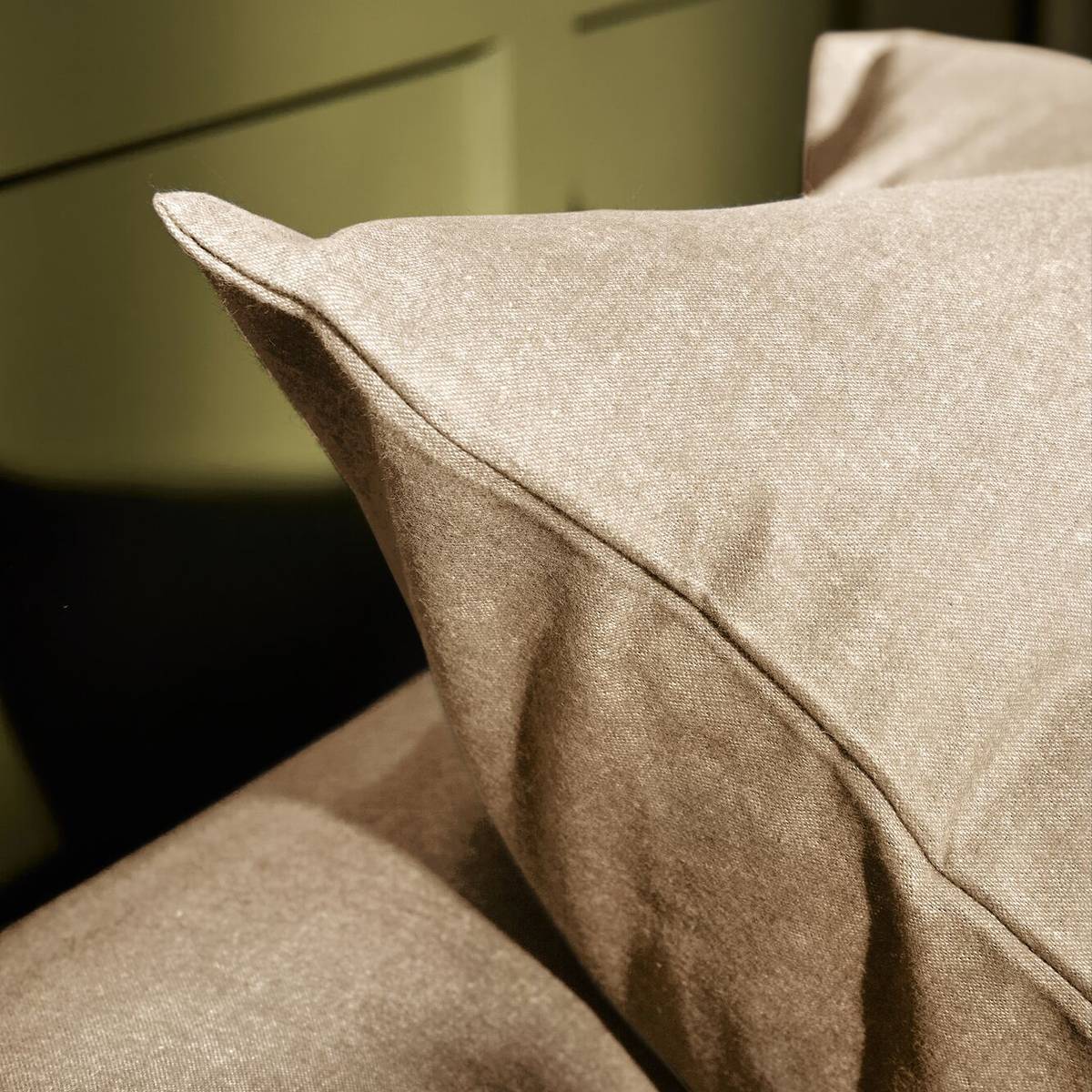 Taie d'oreiller coton flanelle Livia Taie d'oreiller coton flanelle Livia