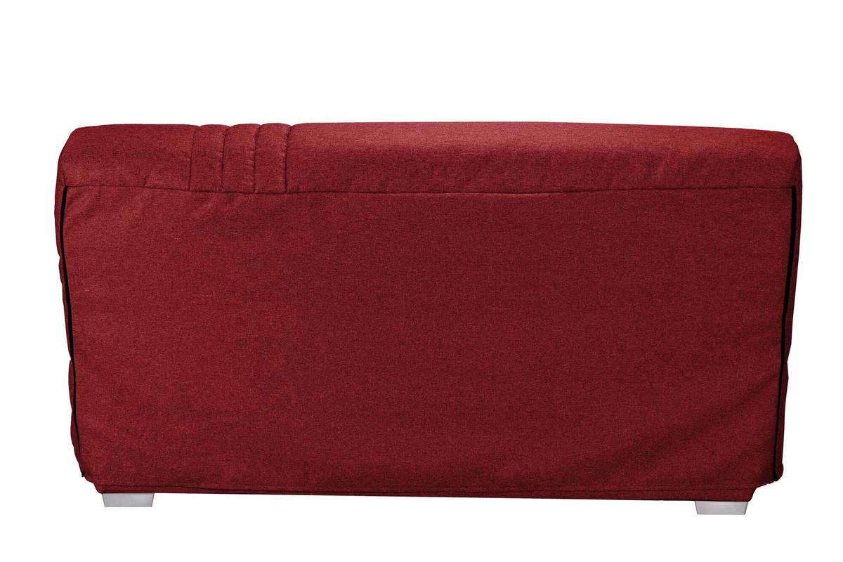 Canapé clic-clac tissu matelas 17 cm Genay Canapé clic-clac tissu matelas 17 cm Genay