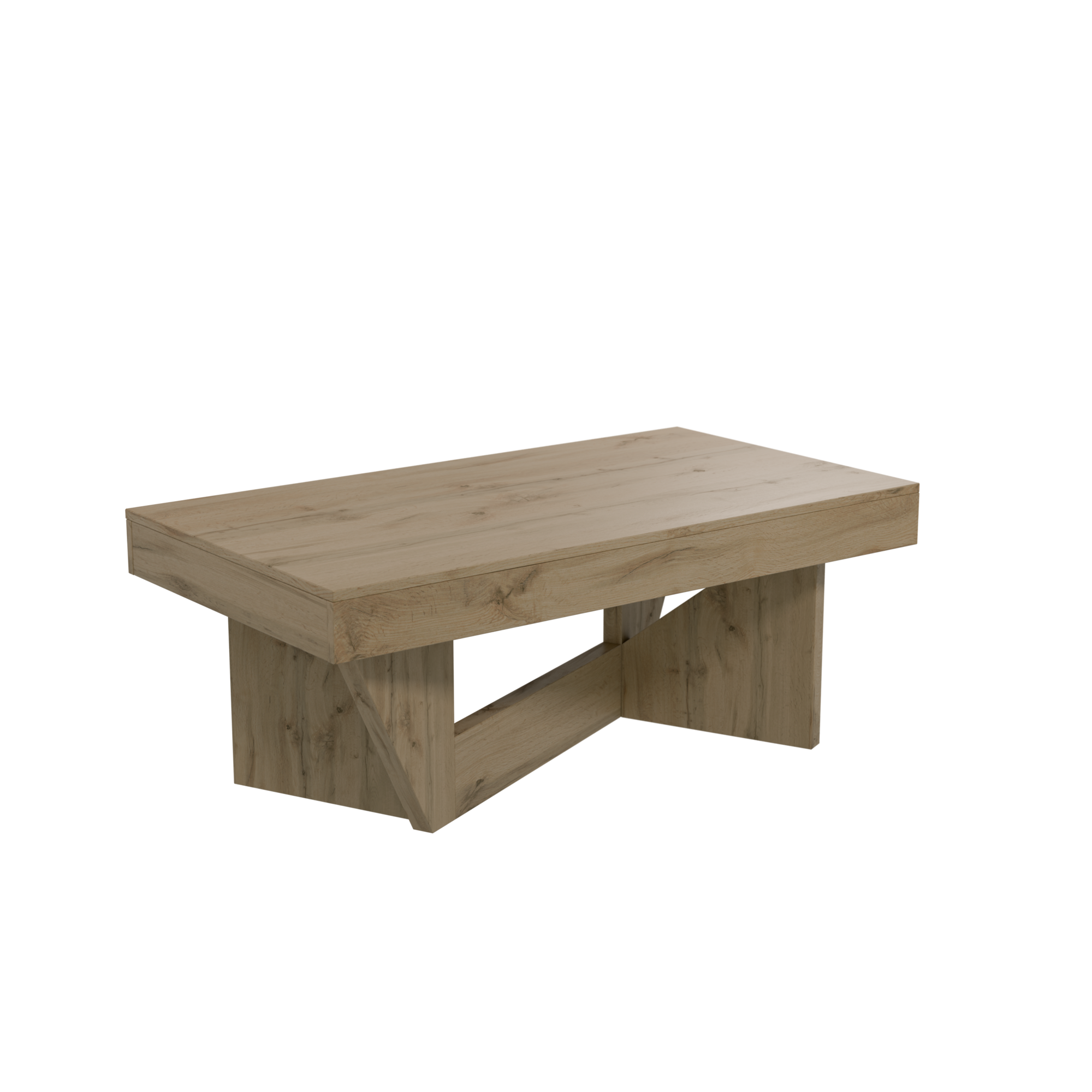 La table basse relevable Gabriela se distingue par son pied au design unique, apportant une touche singulière et moderne à votre intérieur. Polyvalente et astucieuse, cette table en panneaux de particules dispose d'un plateau relevable qui offre une hauteur idéale pour vos repas ou vos moments de travail.Sous son plateau relevable, un espace de rangement discret permet de ranger vos télécommandes ou vos magazines, tout en les gardant à portée de main.En plus de sa fonctionnalité, elle est disponible en plusieurs coloris pour s'adapter parfaitement à votre décoration.Optez pour la table basse Gabriela, une alliance parfaite entre design audacieux et praticité au quotidien.
