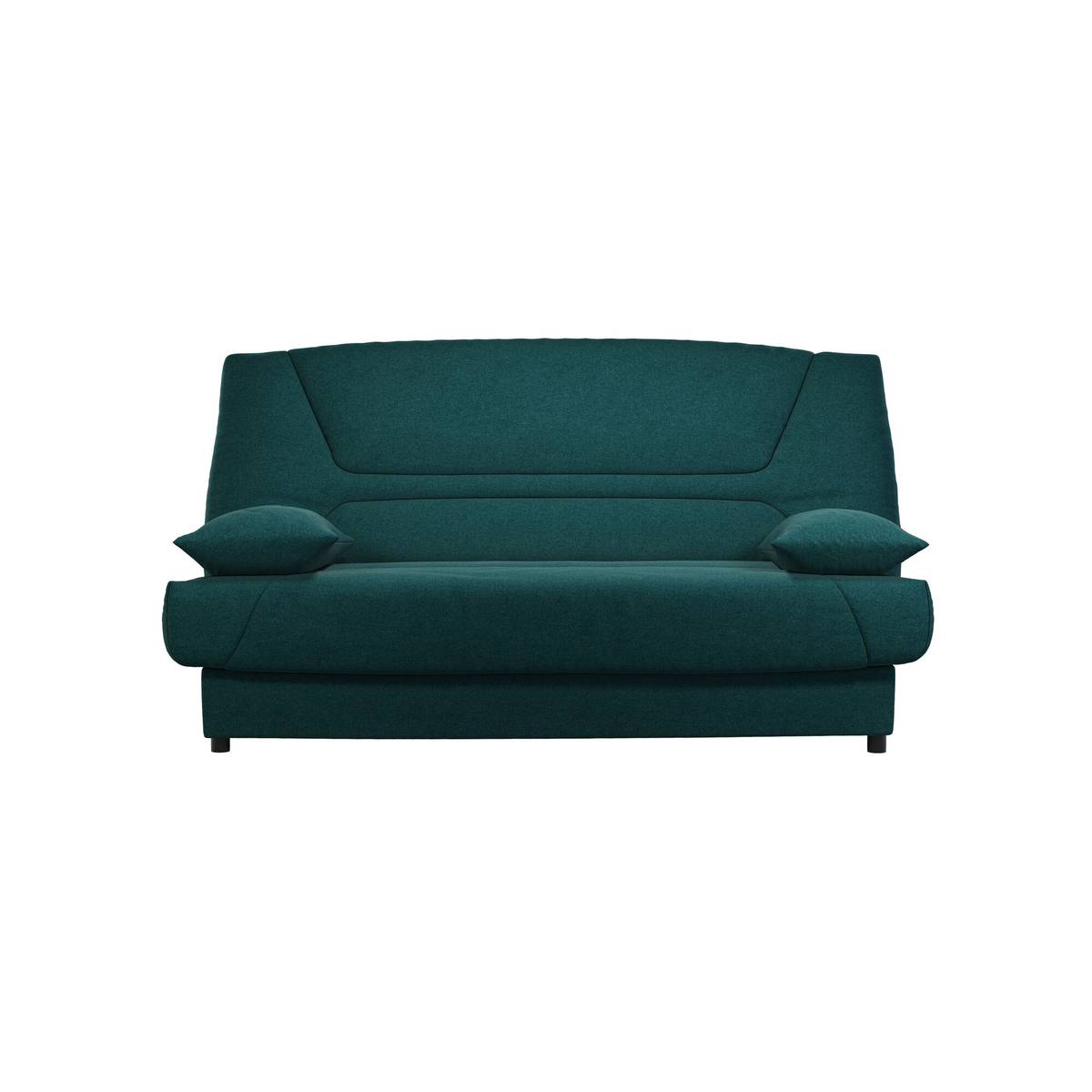 Canapé clic-clac tissu matelas 13 cm Garance Canapé clic-clac tissu matelas 13 cm Garance