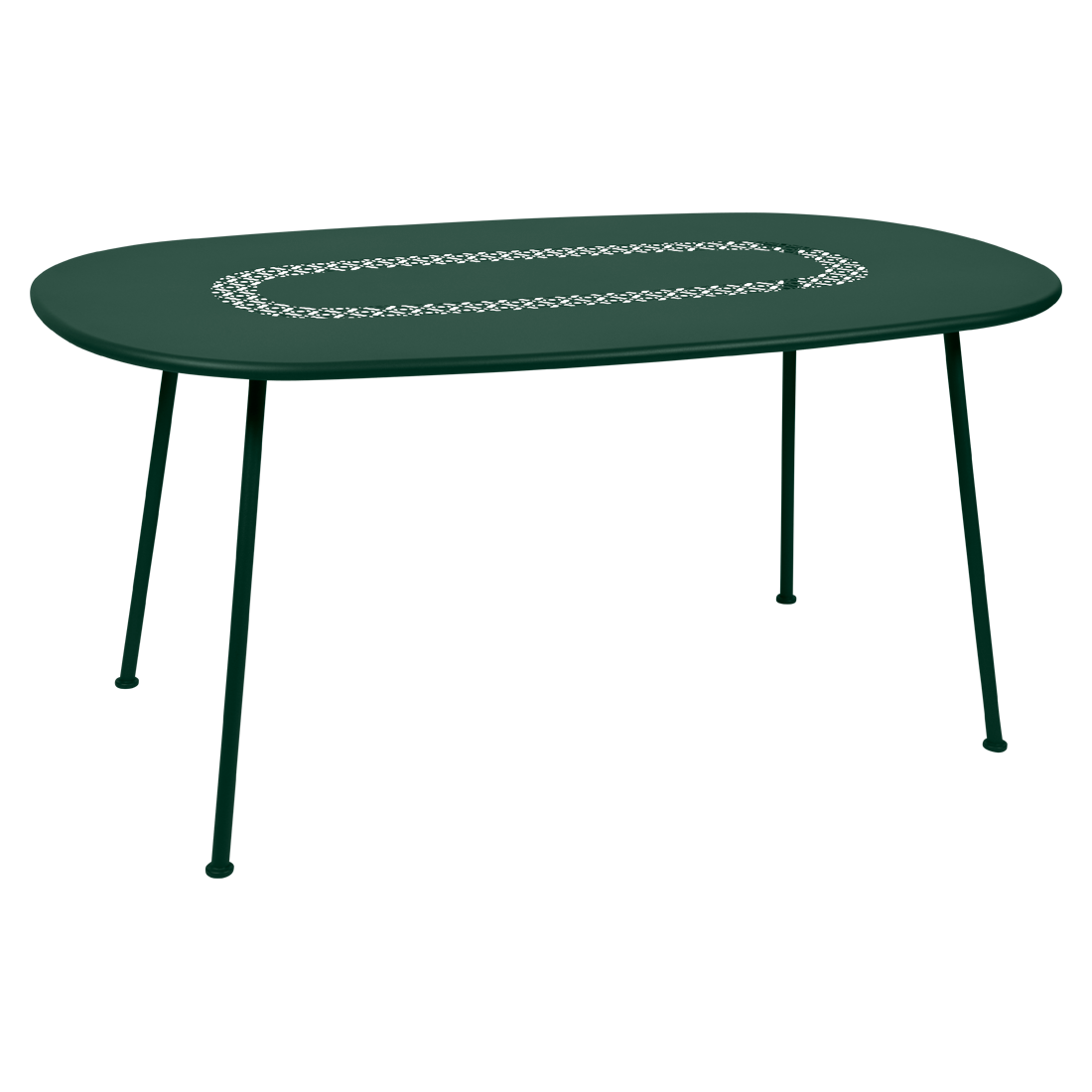 Table Ovale 160 x 90 cm Lorette en Acier