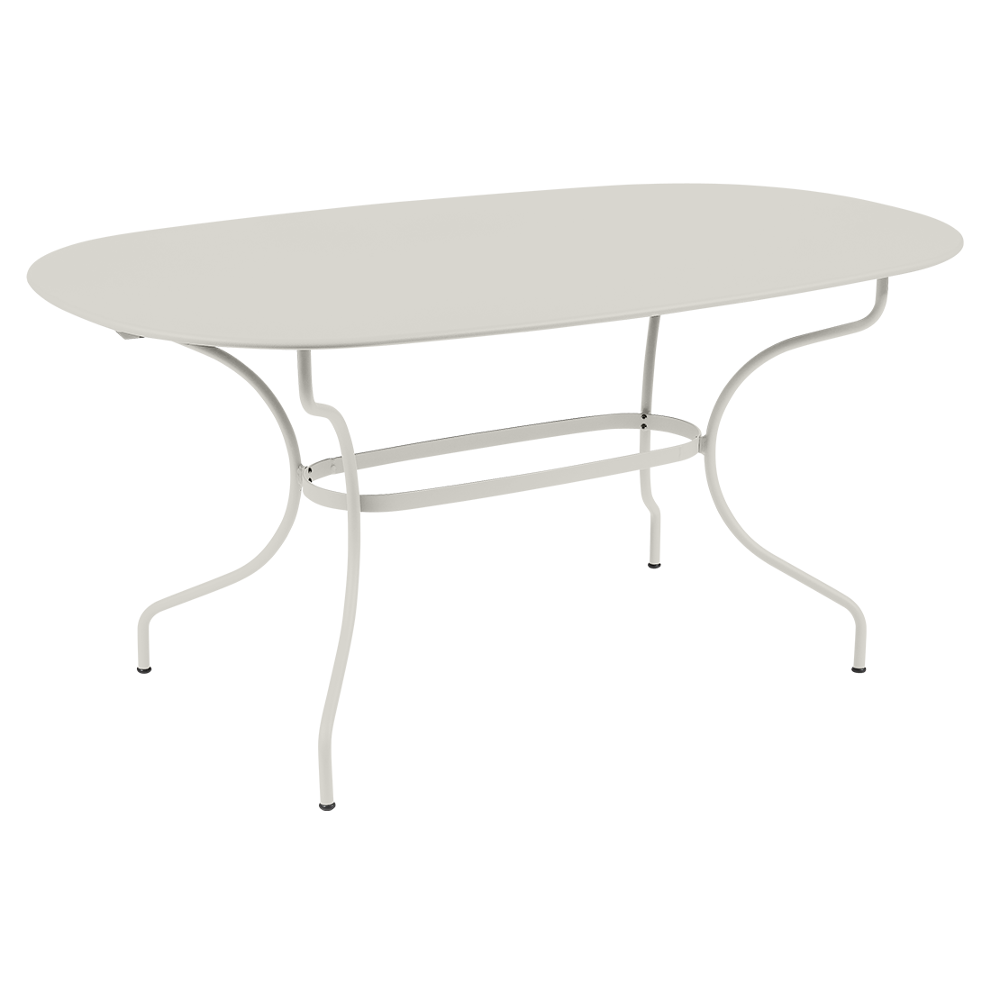 Table Ovale 160 x 90 cm Opéra+ en Acier