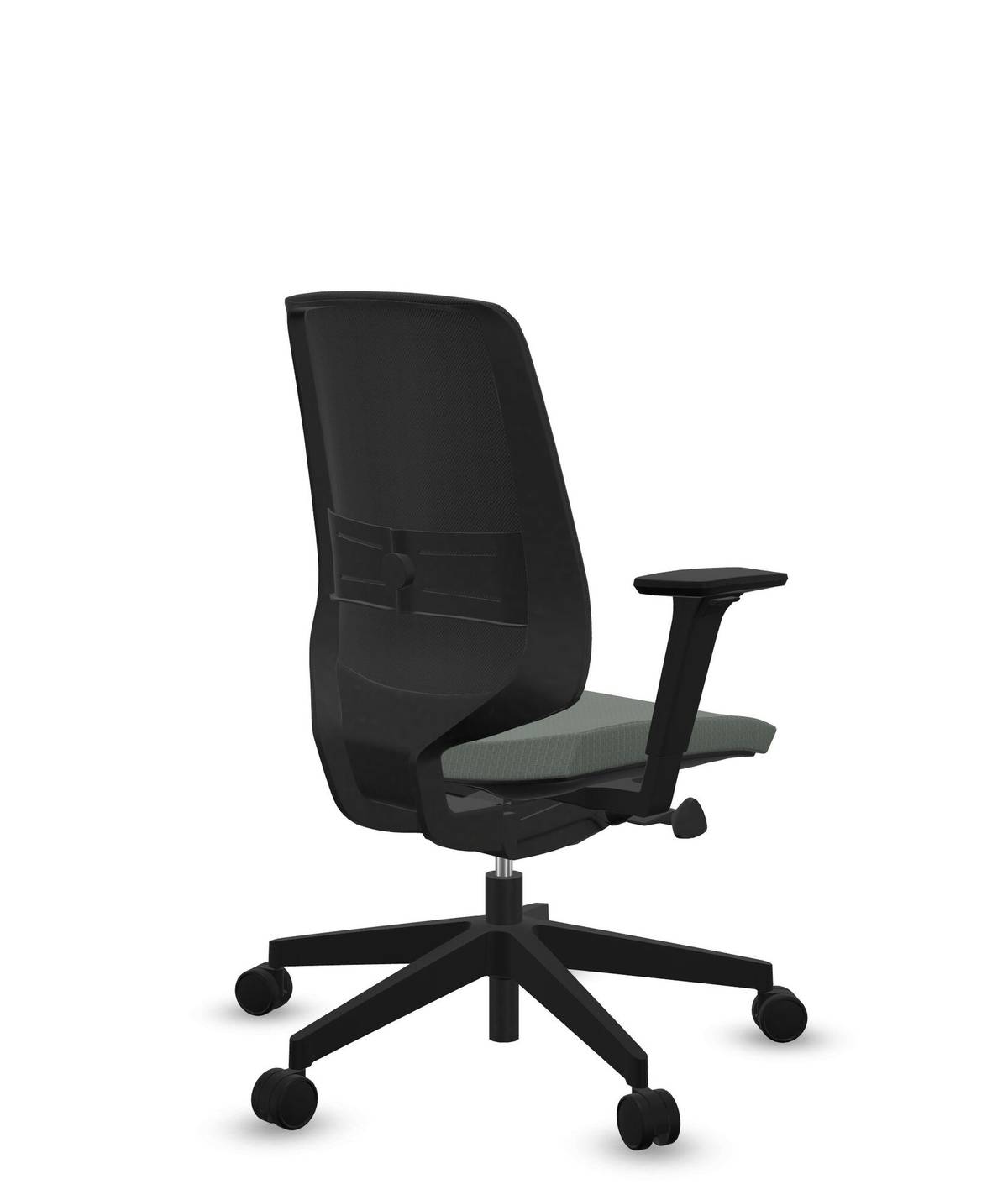 Fauteuil de bureau base noire et dossier résille Light Up 250SL Fauteuil de bureau base noire et dossier résille Light Up 250SL