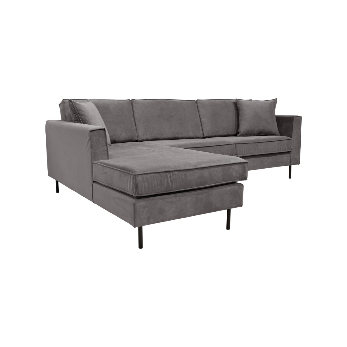 Canapé d'angle velours Pietra Canapé d'angle velours Pietra