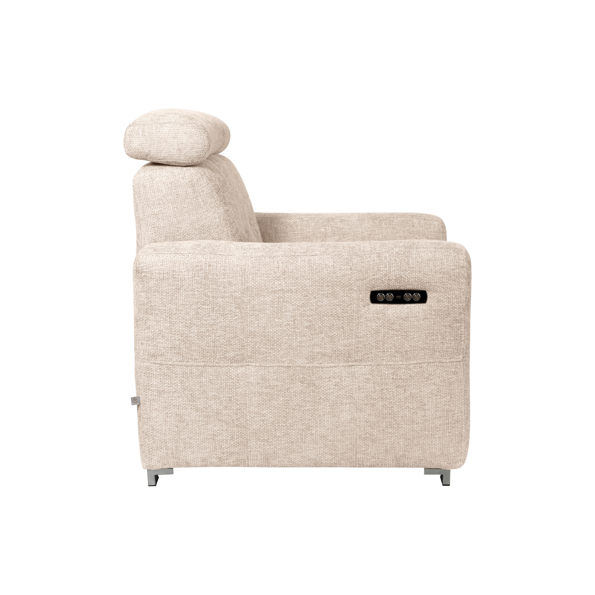 Fauteuil relax releveur électrique tissu Chambord Fauteuil relax releveur électrique tissu Chambord