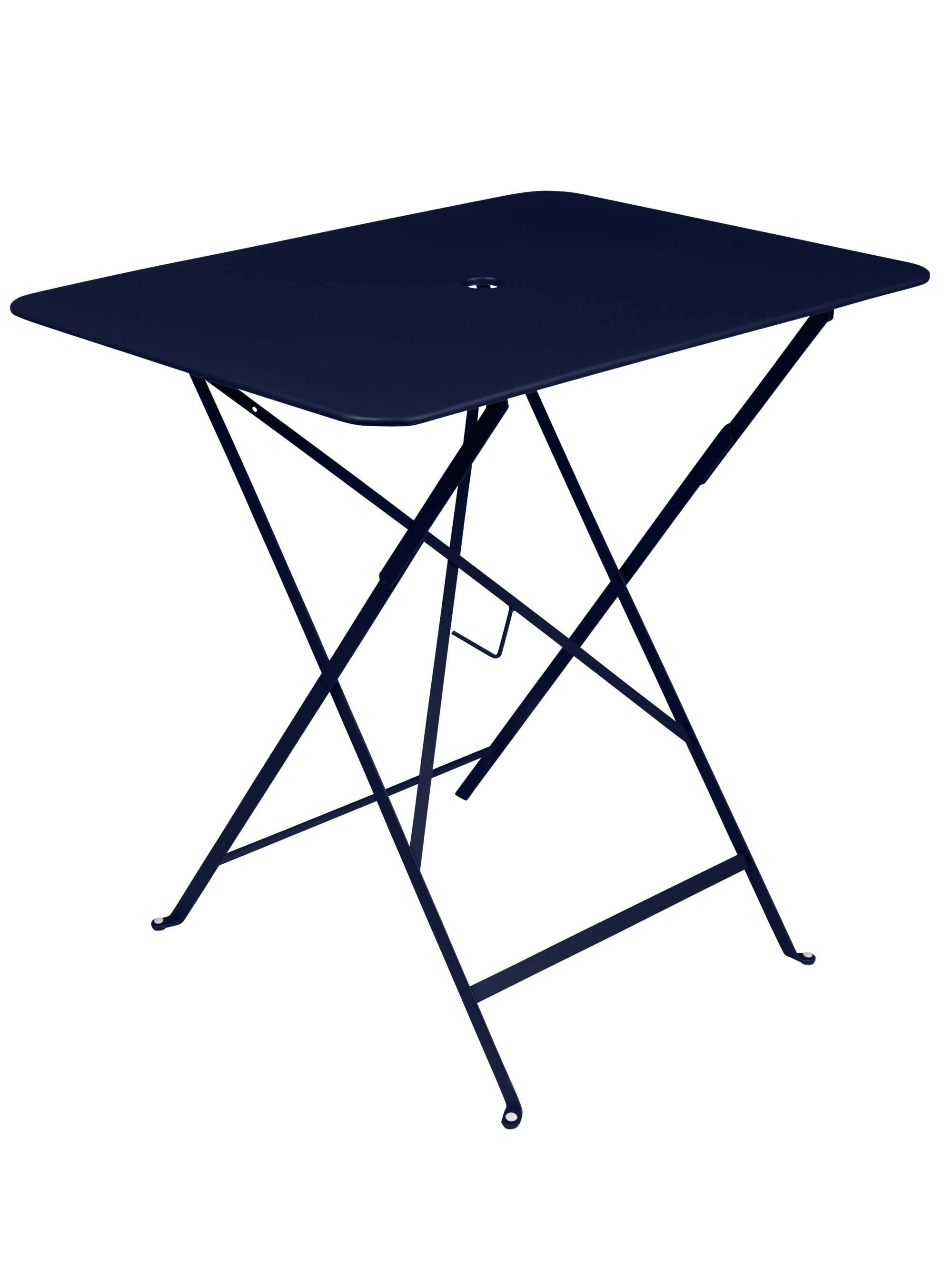 Table Rectangulaire Pliante 77 x 57 cm Bistro en Acier