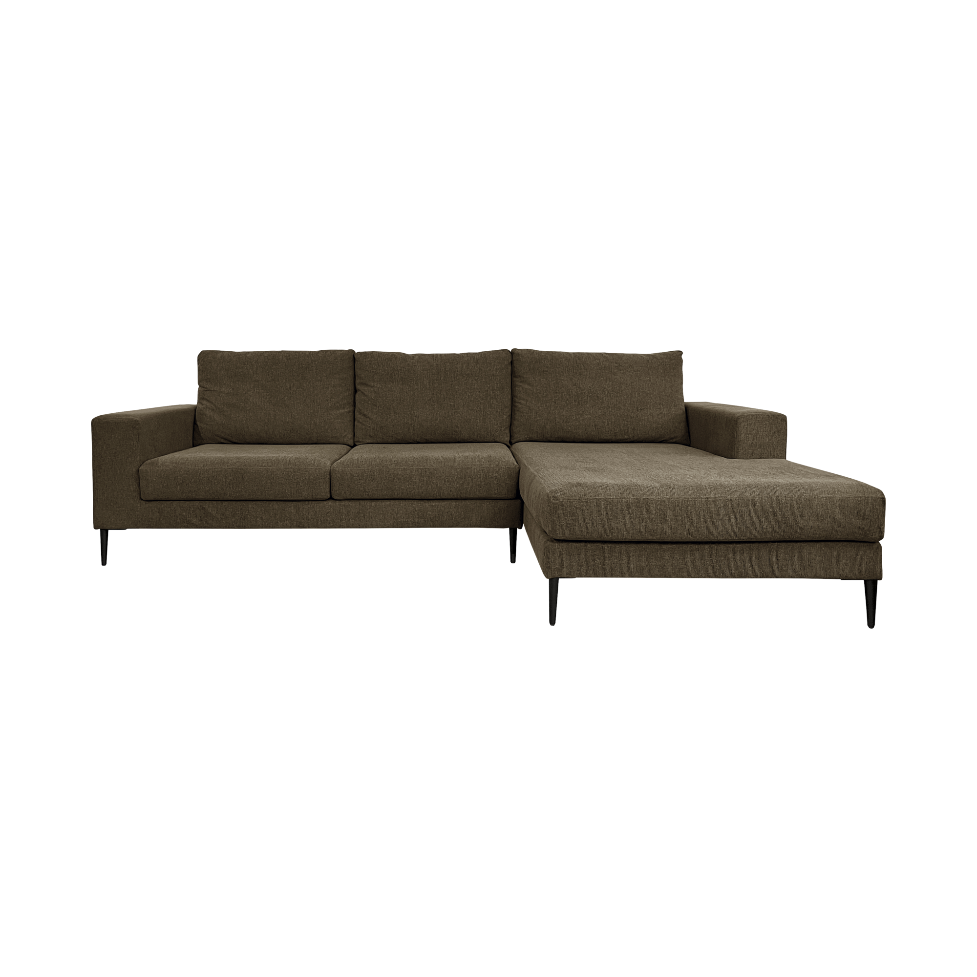 Canapé d'angle tissu Morgan