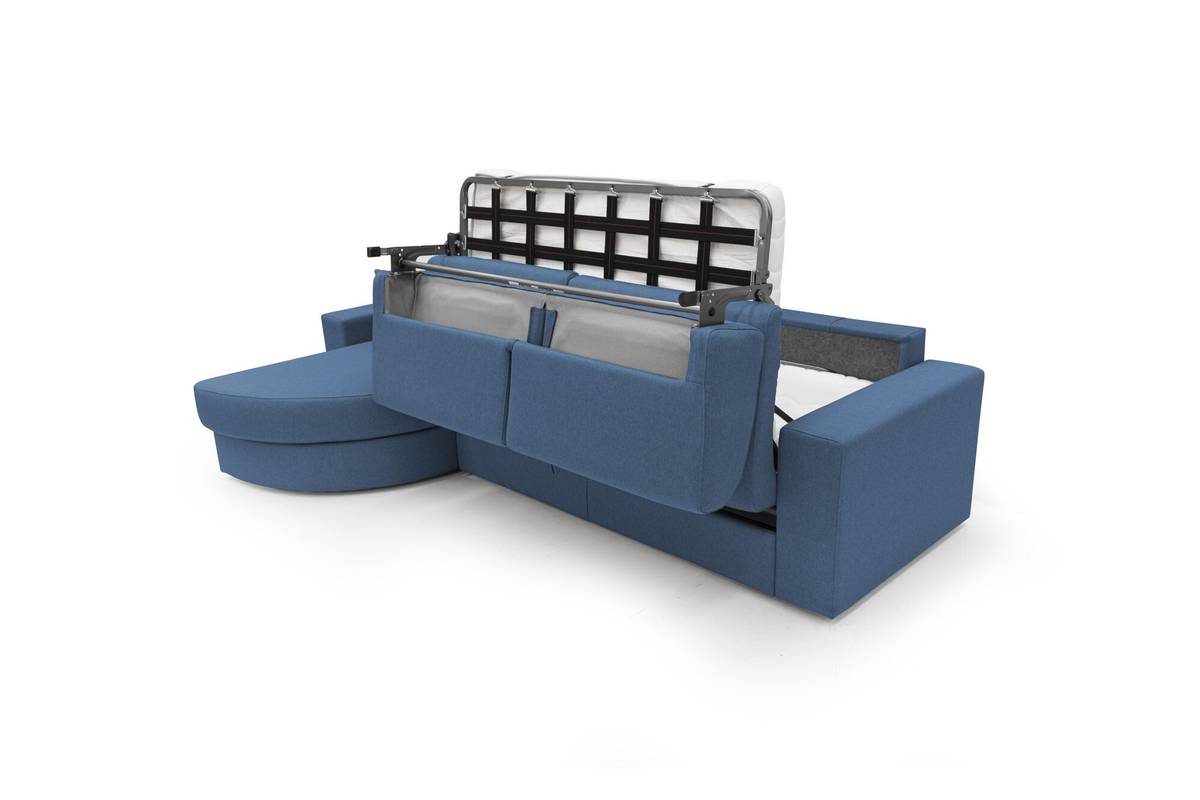 Canapé d'angle convertible tissu déhoussable Aubin Canapé d'angle convertible tissu déhoussable Aubin