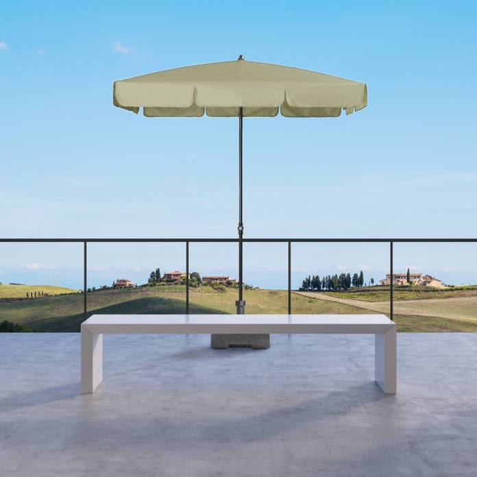Parasol Rectangulaire 185 x 120 cm Sunline en Acier - Image 1