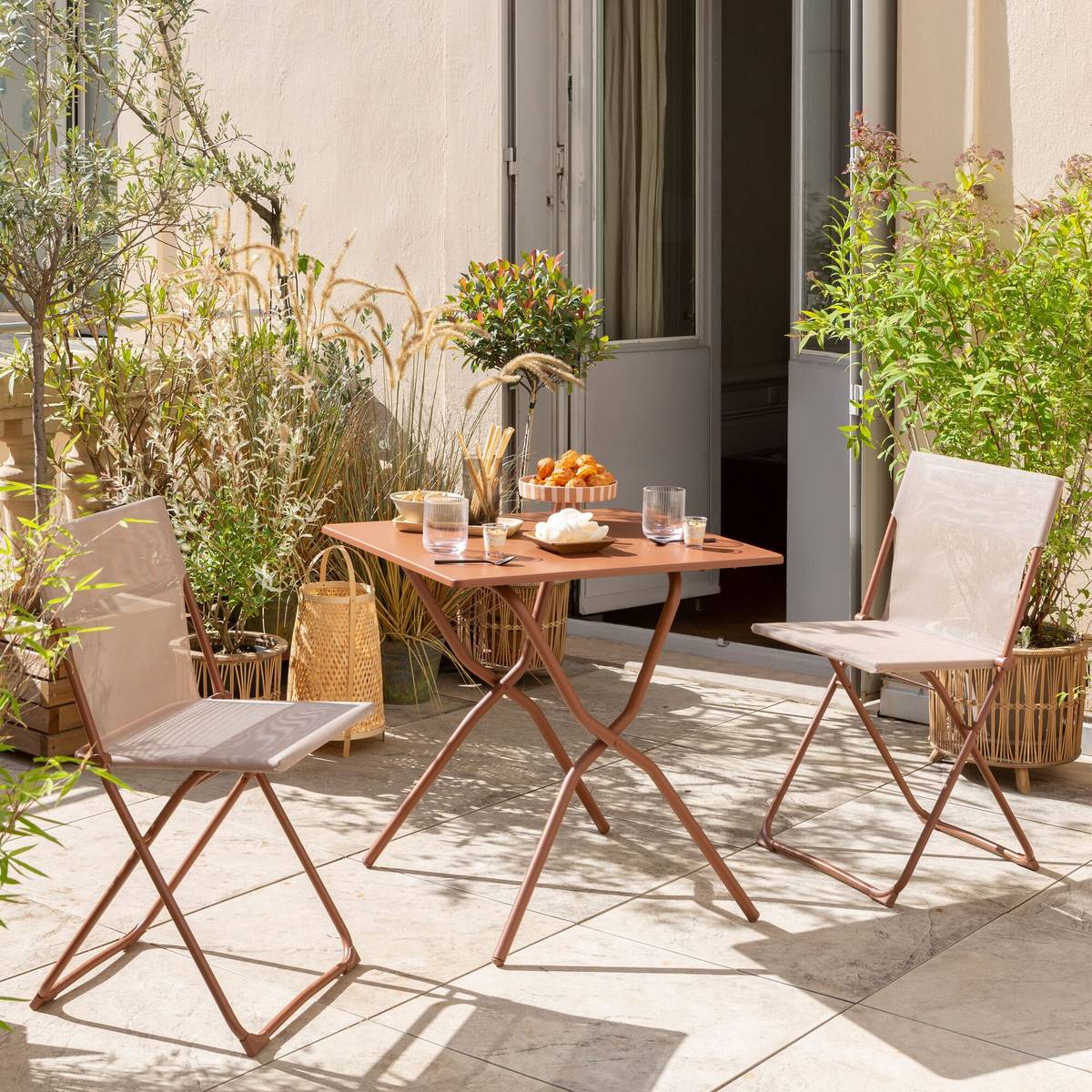 Lot de 2 Chaises Pliantes Balcony Batyline® Iso Lot de 2 Chaises Pliantes Balcony Batyline® Iso