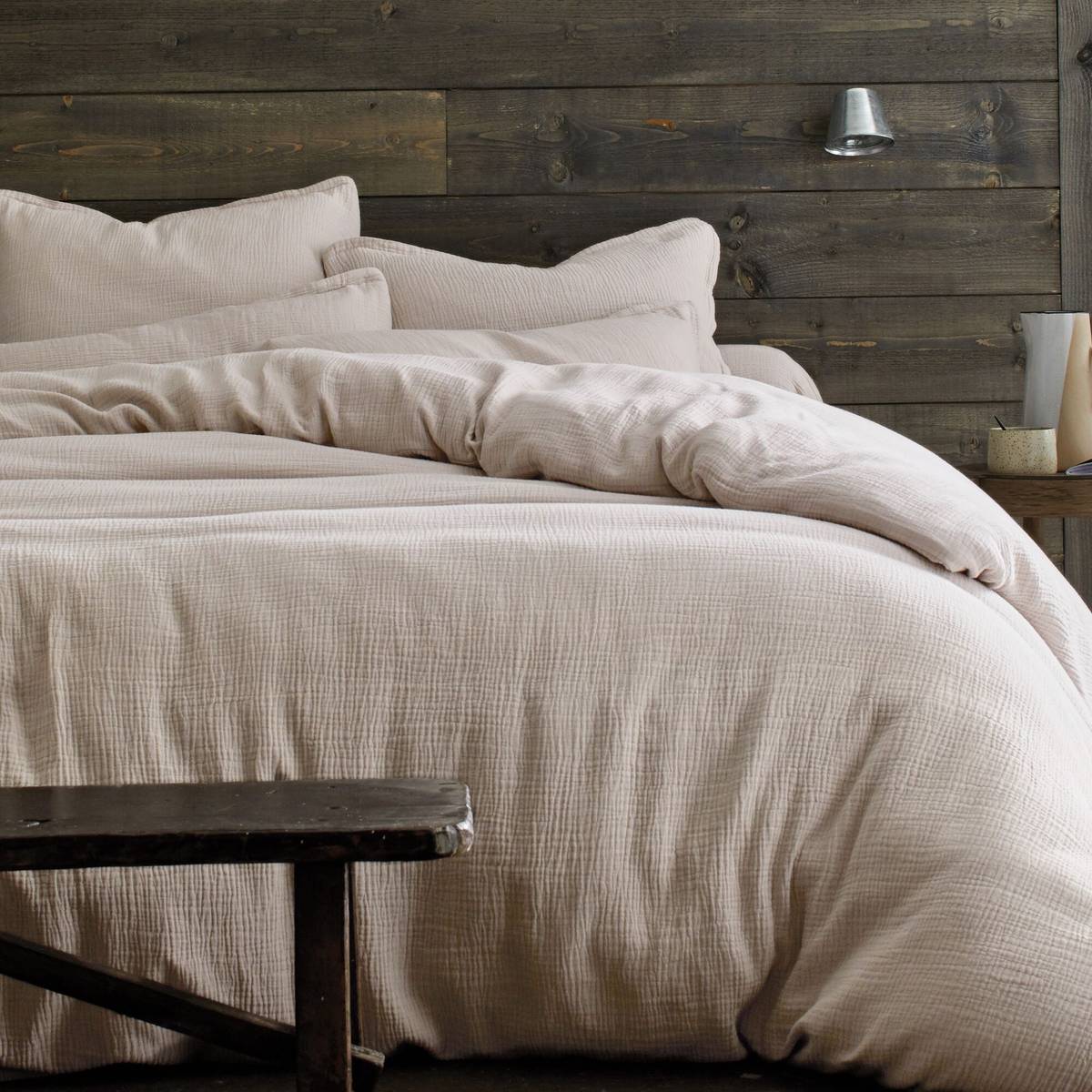 Housse de couette gaze de coton Cosy Housse de couette gaze de coton Cosy