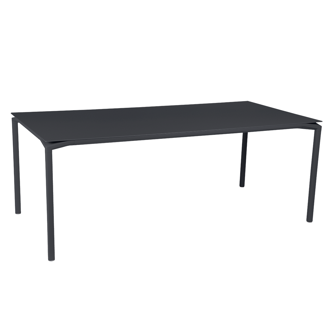 Table Rectangulaire 195 x 95 cm Calvi en Aluminium