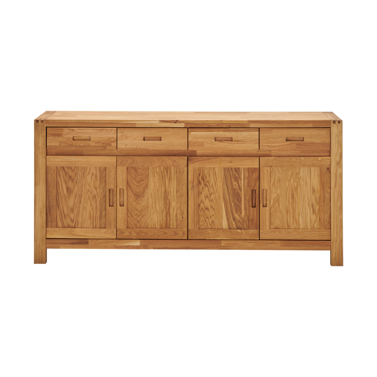Buffet chêne massif 4 portes 4 tiroirs Luminescence Buffet chêne massif 4 portes 4 tiroirs Luminescence