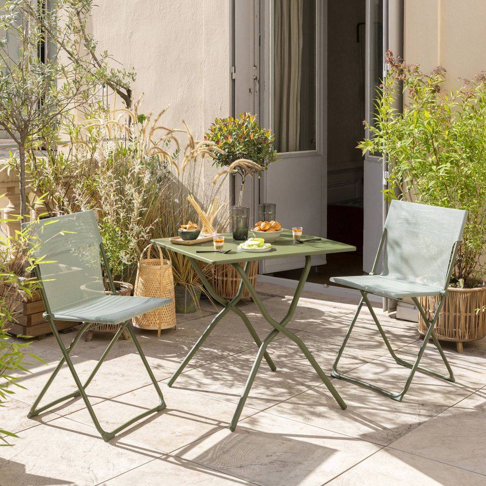 Table Rectangulaire Pliante Balcony Colorblock - Image 1