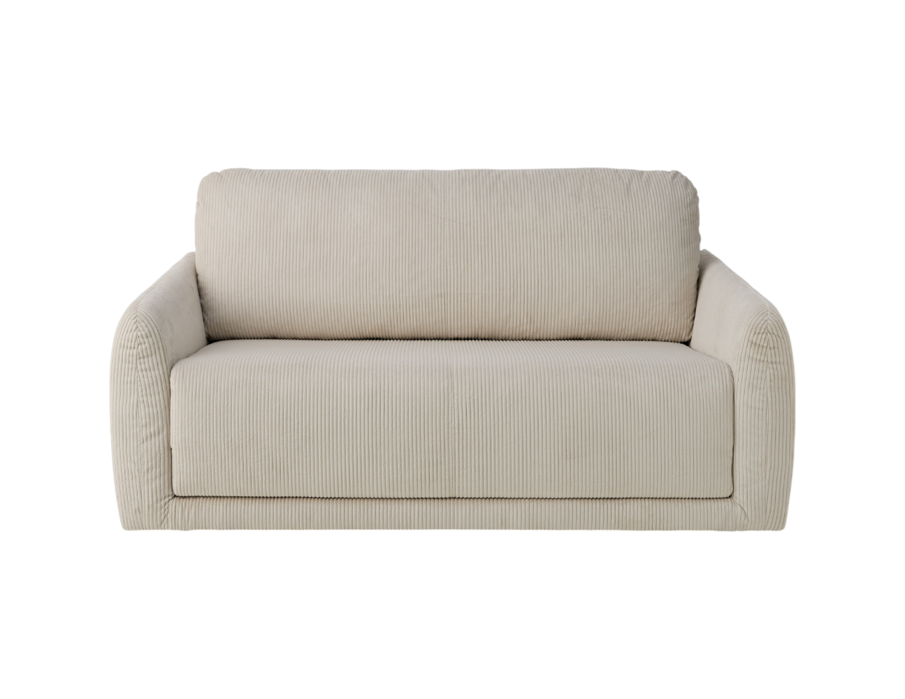 Canapé convertible déplimousse velours côtelé Palma