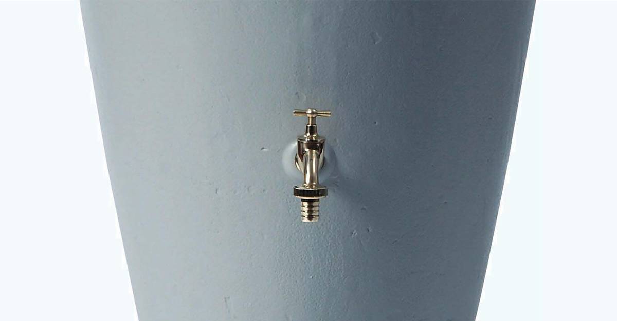 Kit Récupérateur d'Eau 300 L 2en1 Gris Kit Récupérateur d'Eau 300 L 2en1 Gris